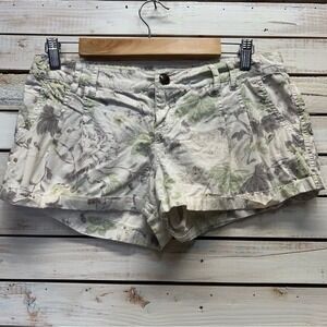 Vanilla Star Cream High Waist Floral Shorts Cottagecore Croquette Boho W 7